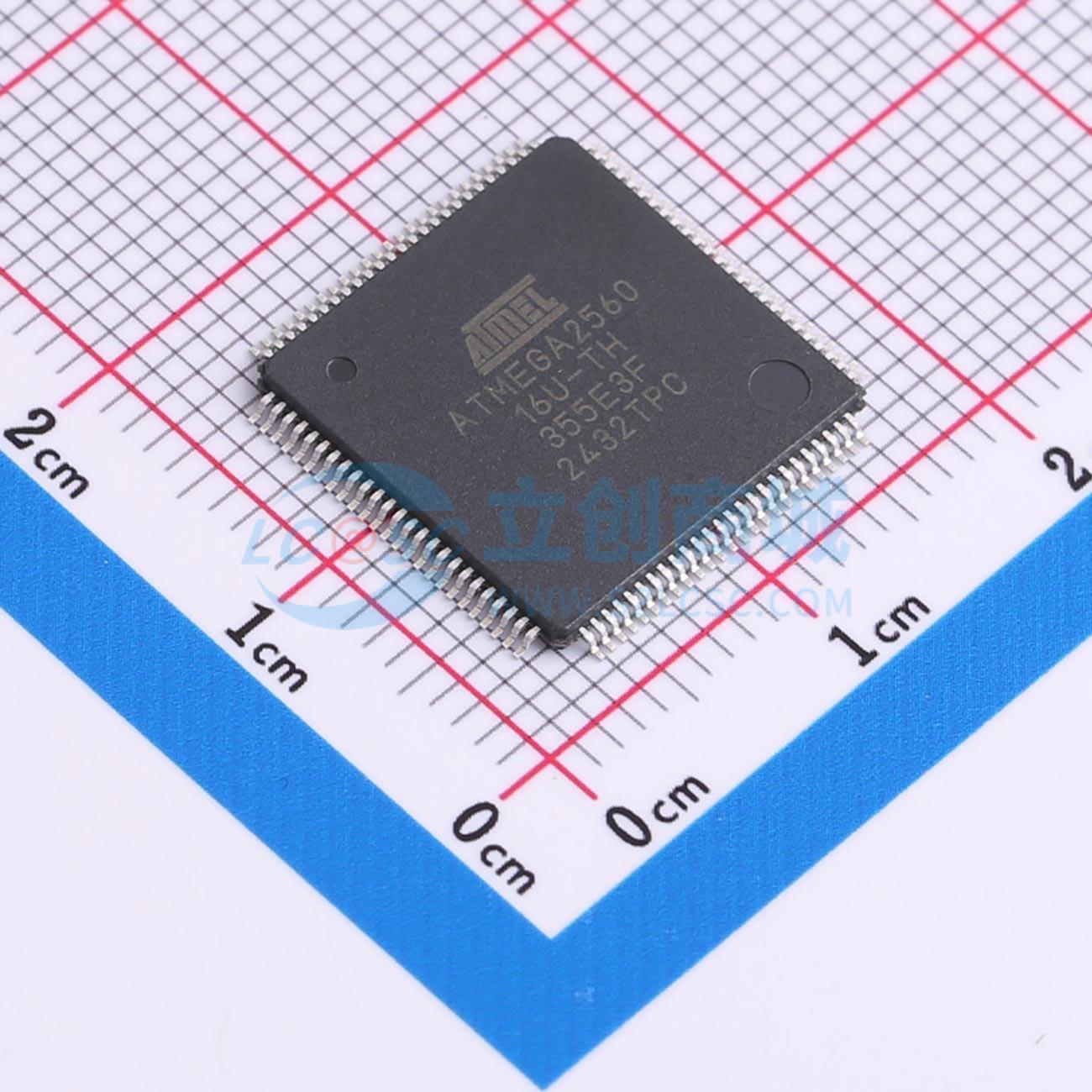 点击查看大图 ATMEGA2560-16AUR实物图