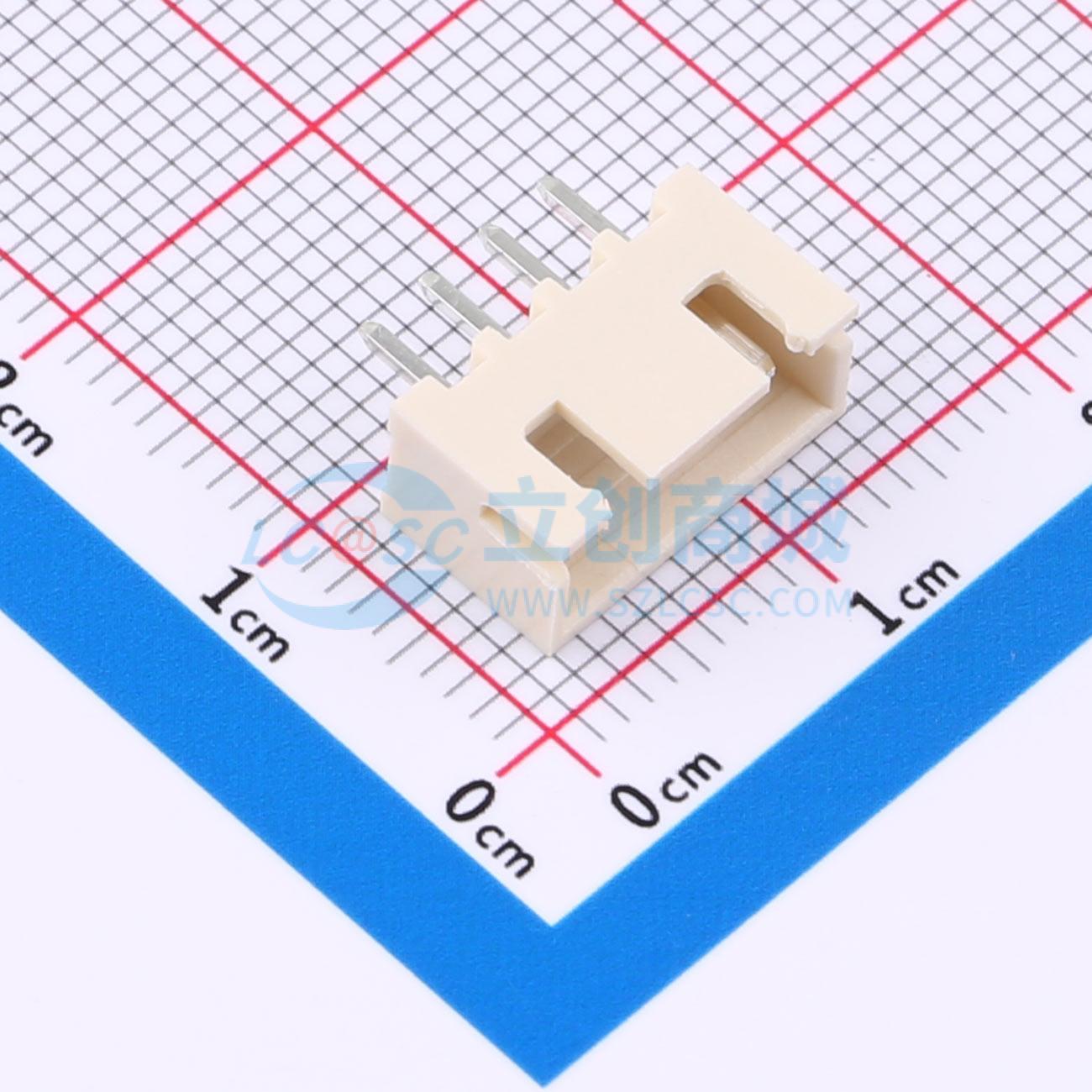 点击查看大图 HX-XH2.54-4PZZ-M实物图