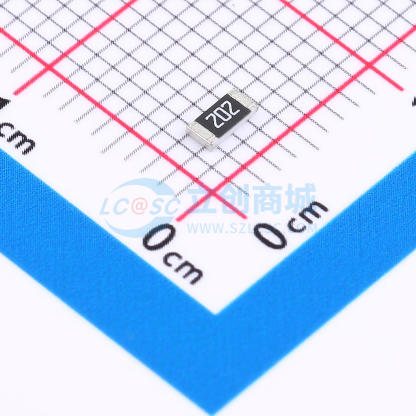 点击查看大图 FRQ1206J202 TS实物图