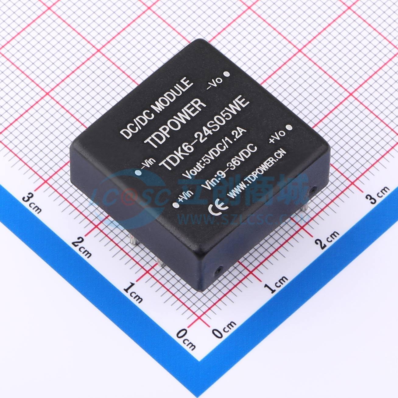 点击查看大图 TDK6-24S05WE实物图