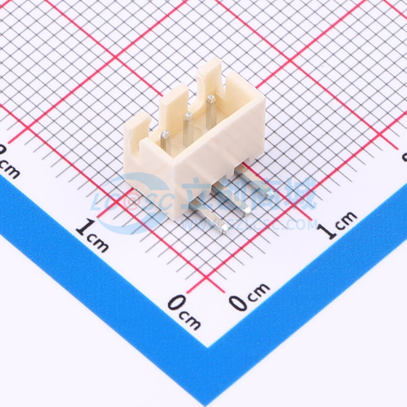 点击查看大图 HX-XH2.54-3PWZ-M实物图