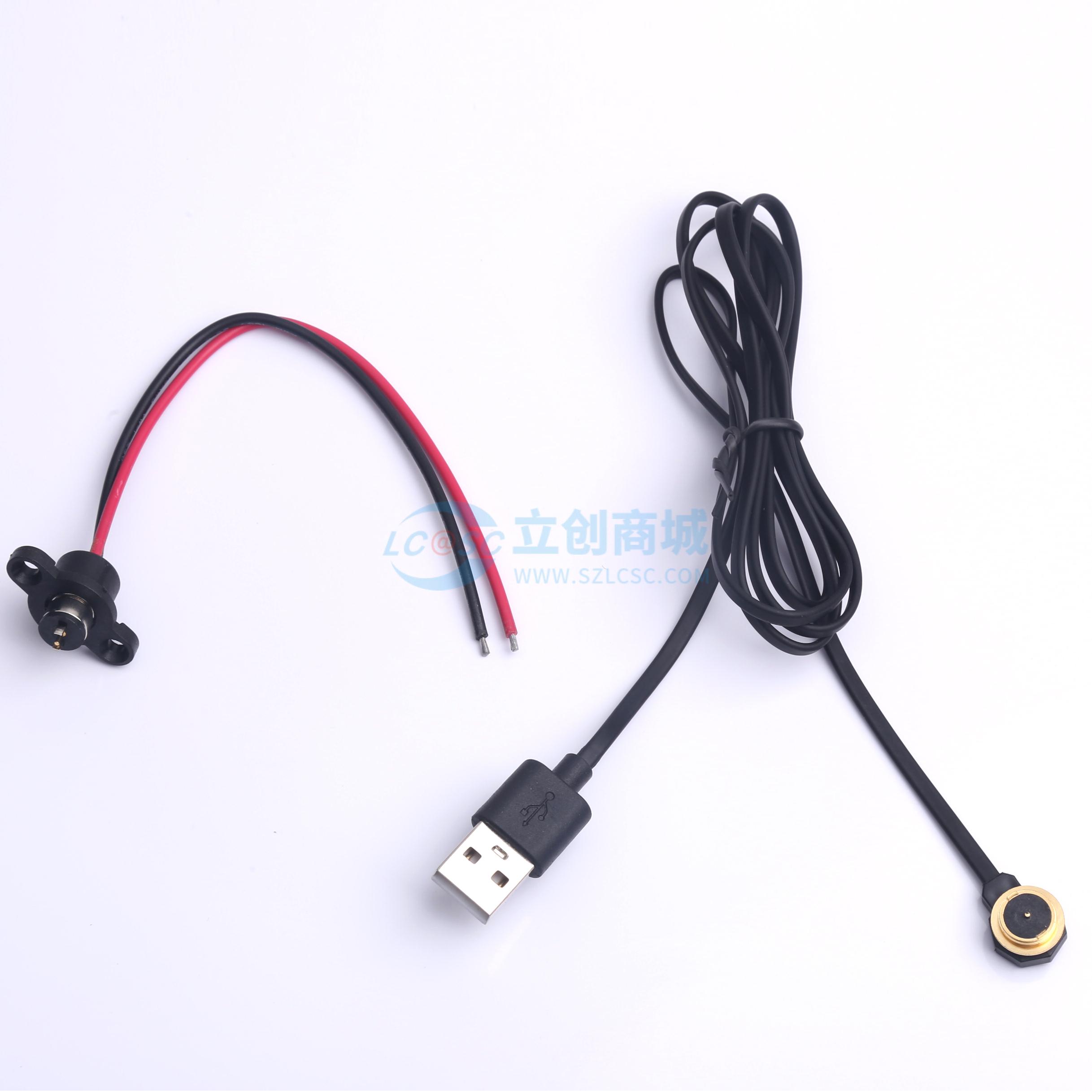 ultra-thin cx-3mm M-USB + ultra-thin female实物图