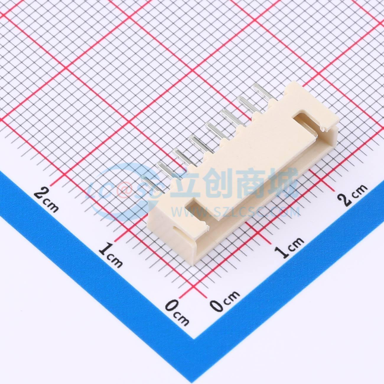 HX-XH2.54-8PZZ-M实物图