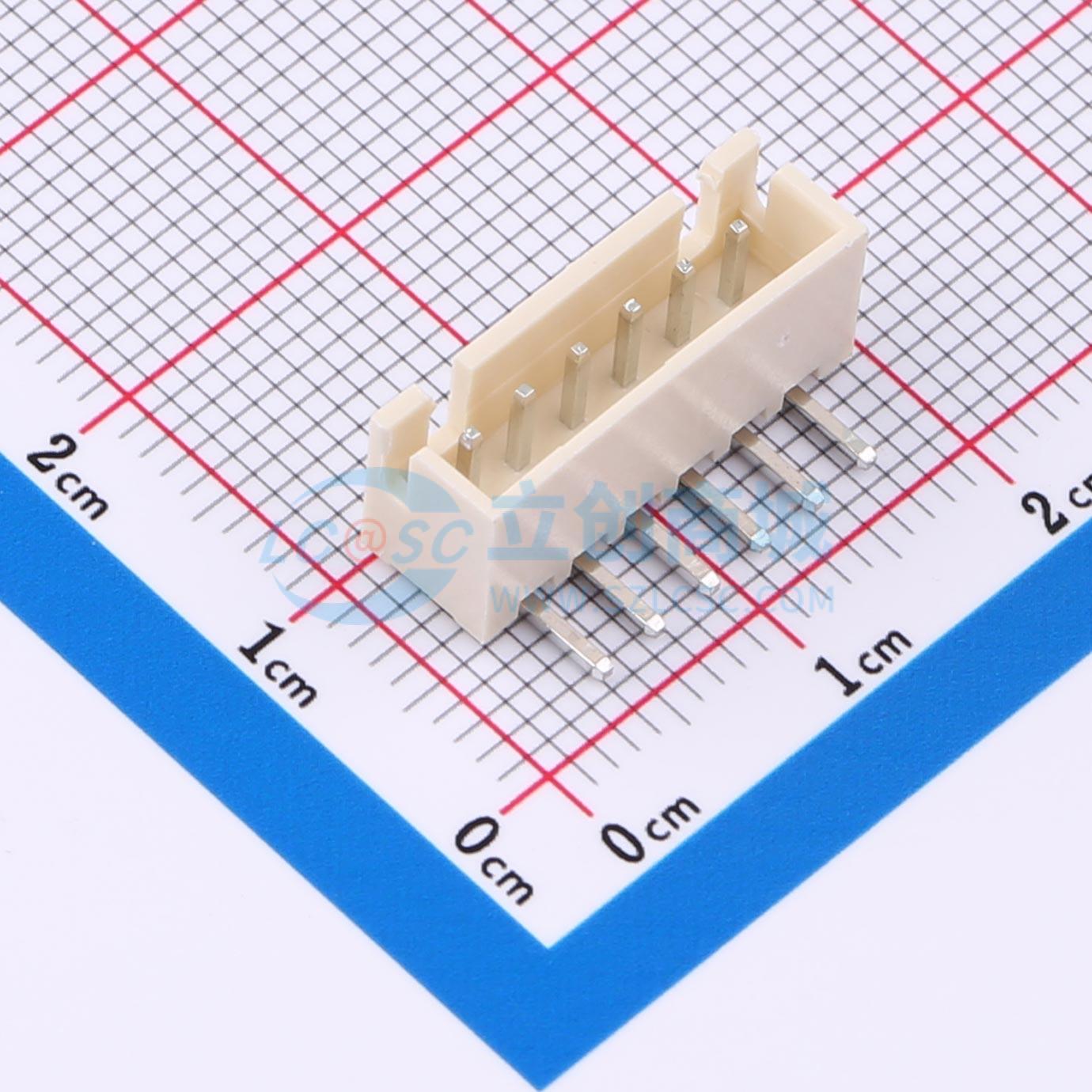 点击查看大图 HX-XH2.54-6PWZ-M实物图