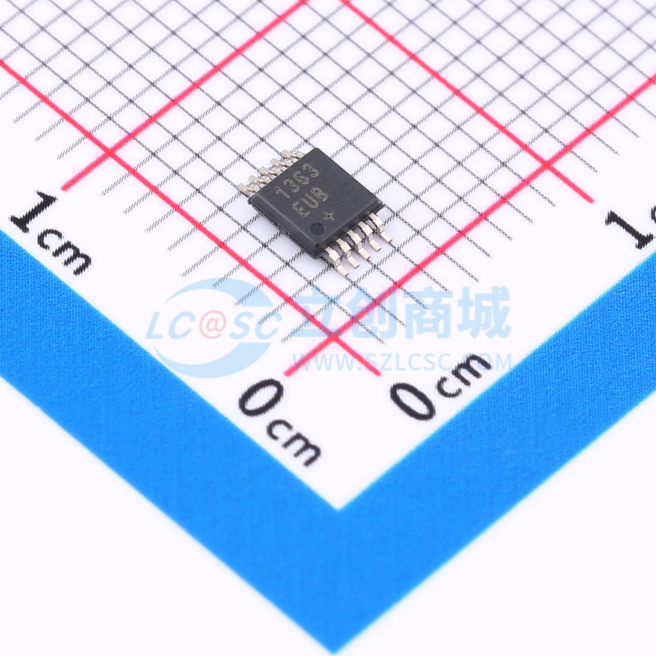 点击查看大图 MAX1363EUB+实物图