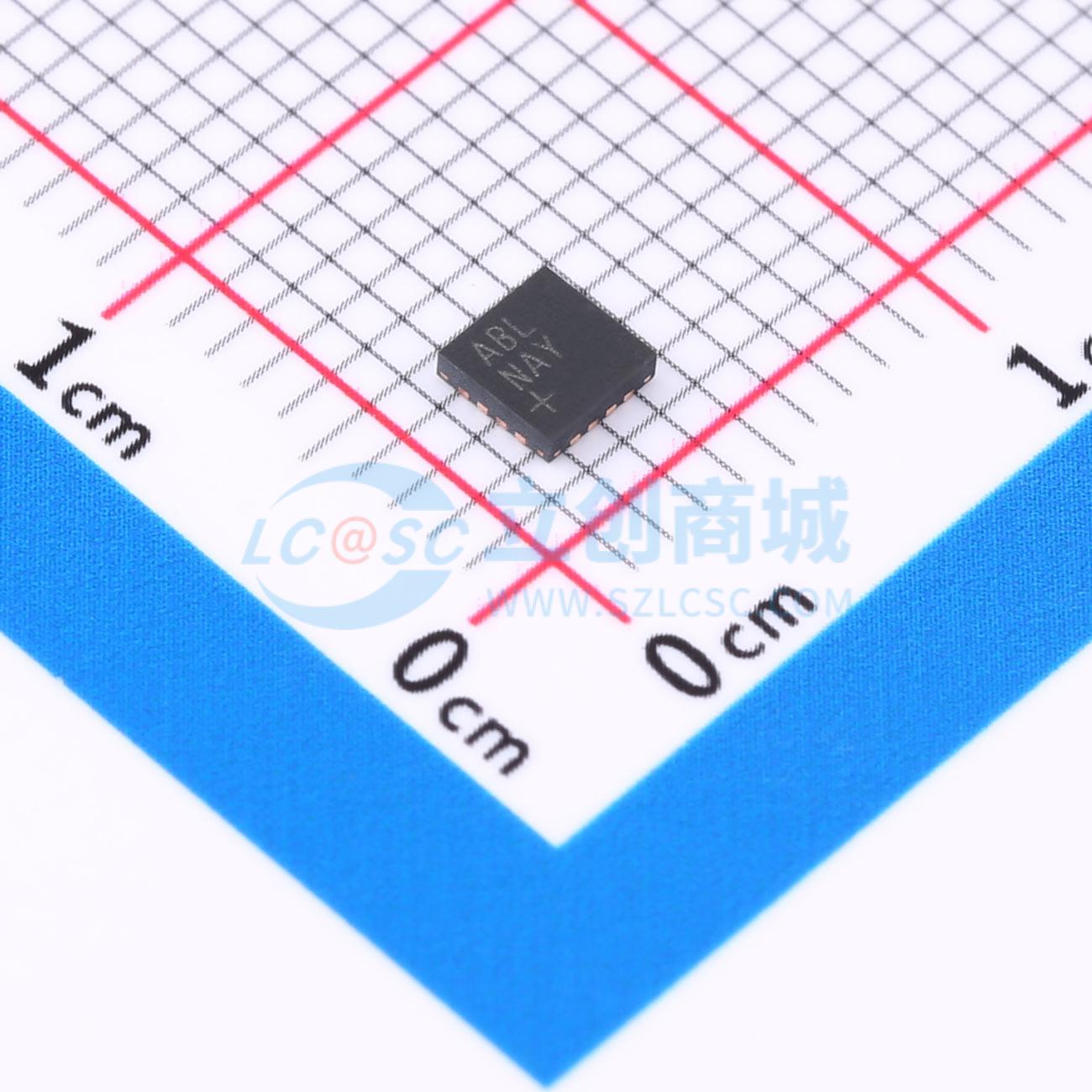 点击查看大图 MAX4781ETE+T实物图