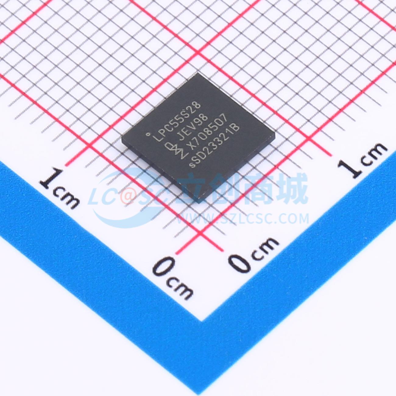 点击查看大图 LPC55S28JEV98K实物图