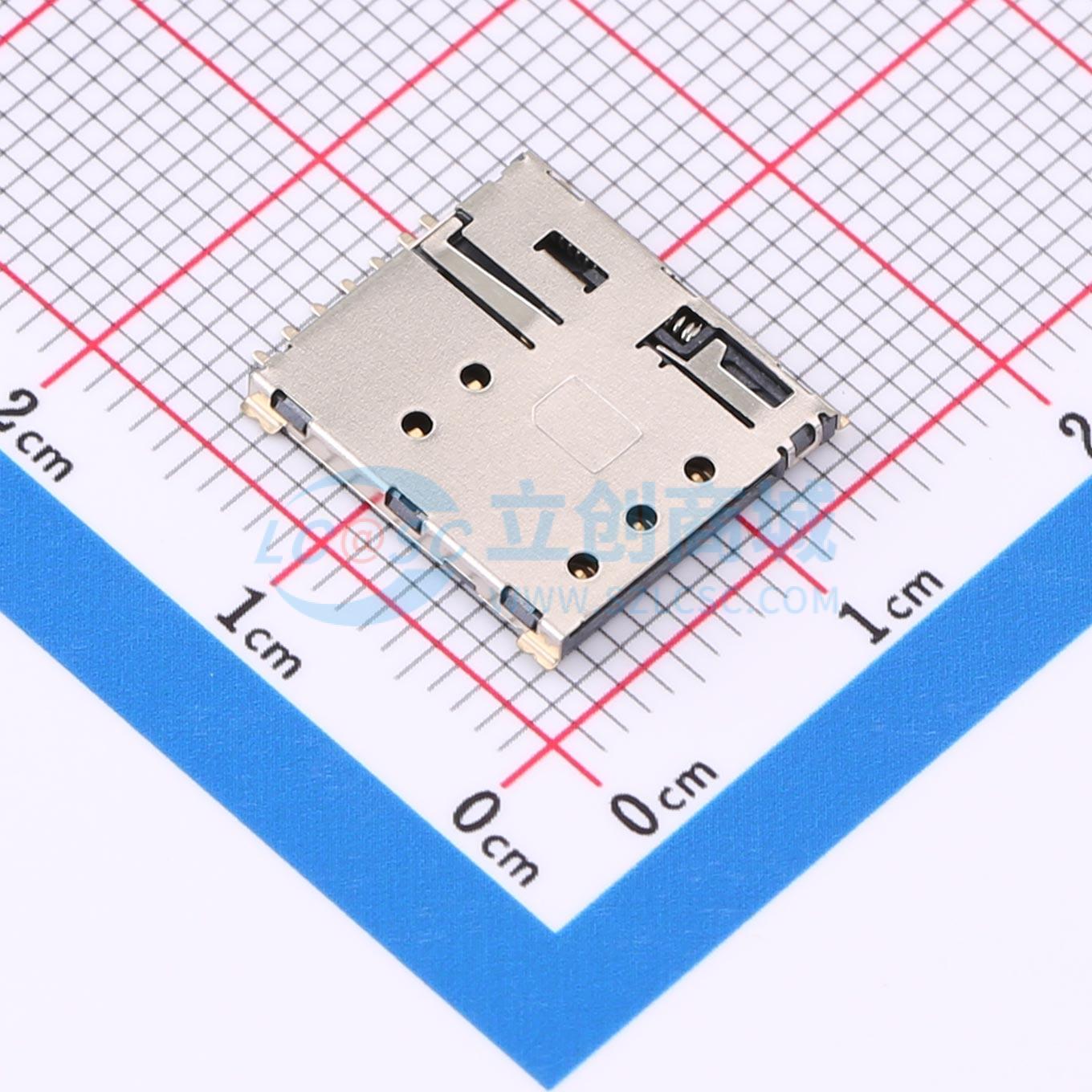 NANO SIM 6+1P H1.37实物图