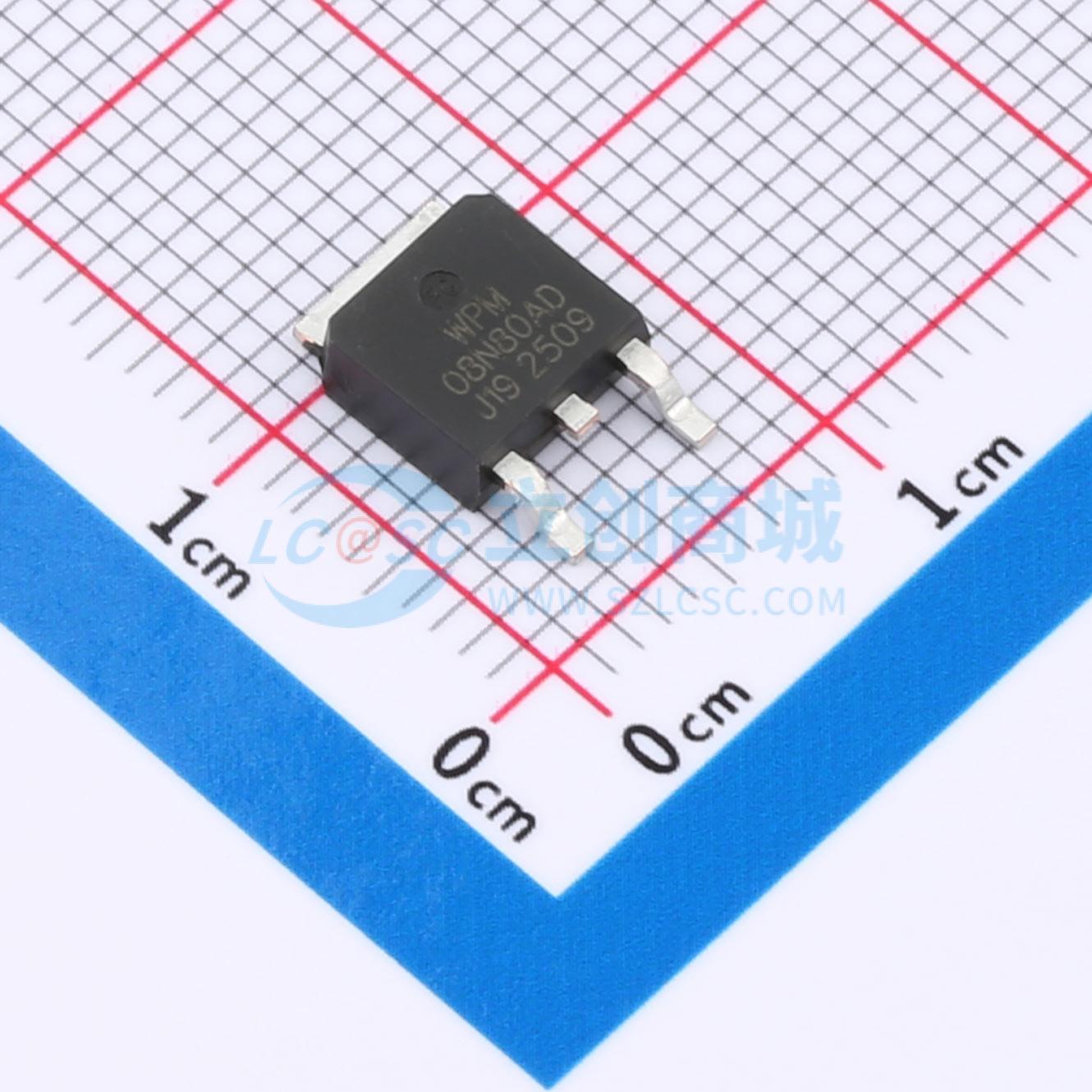 点击查看大图 WTM08N80AD实物图