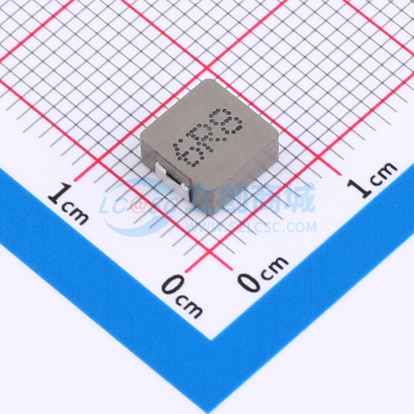 点击查看大图 ZD0630-6R8M实物图
