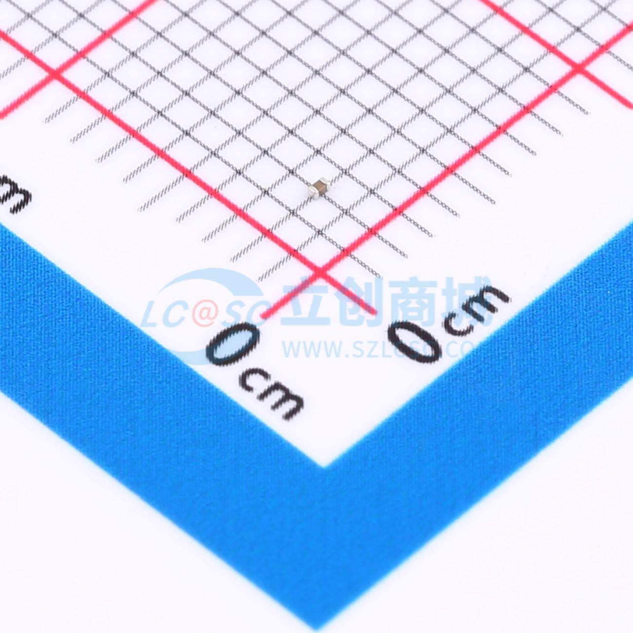 点击查看大图 CGA0201X7R222K250ET实物图
