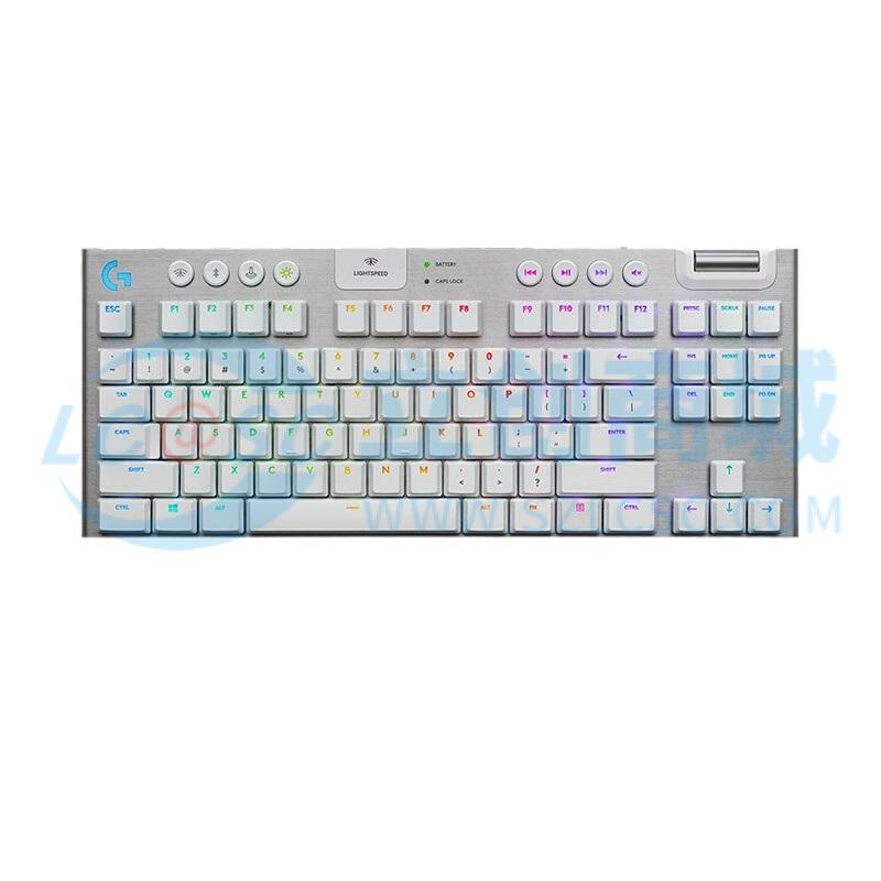 G913 TKL LIGHTSPEED-white-T实物图