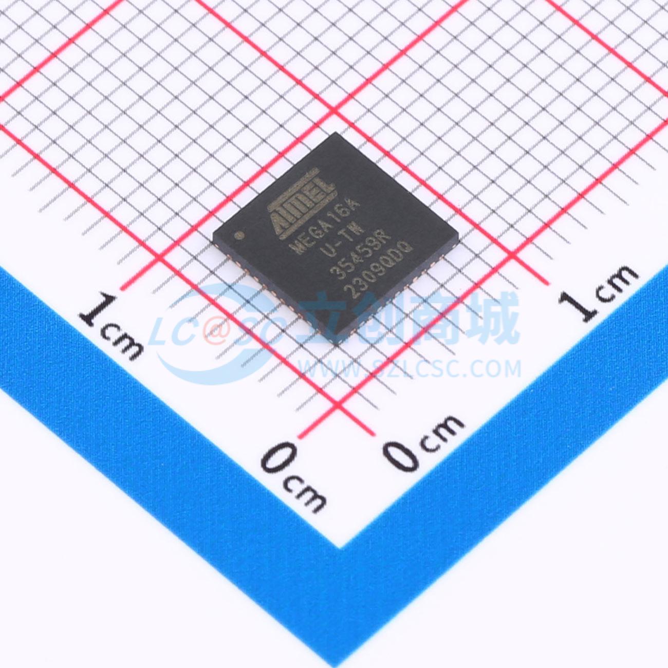 ATMEGA16A-MU实物图