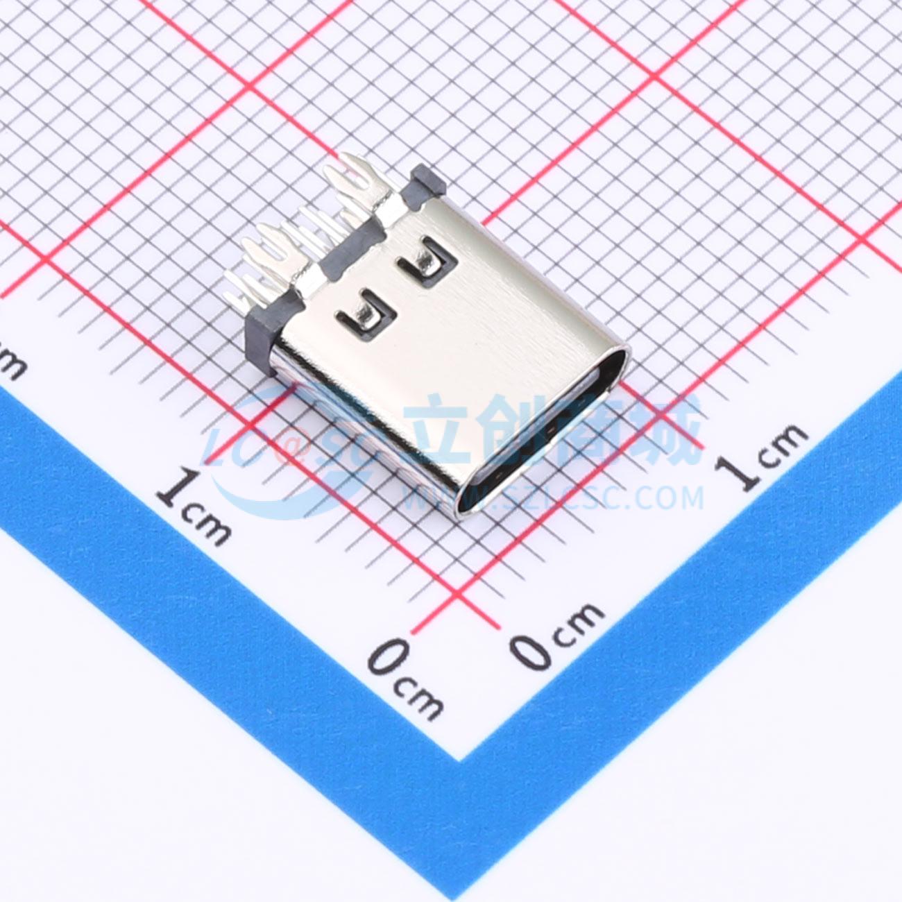 点击查看大图 HC-TYPE-C-14P-LC01E实物图