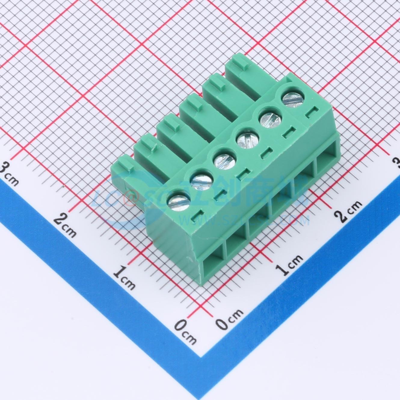 点击查看大图 2EDGK-3.81-6P实物图