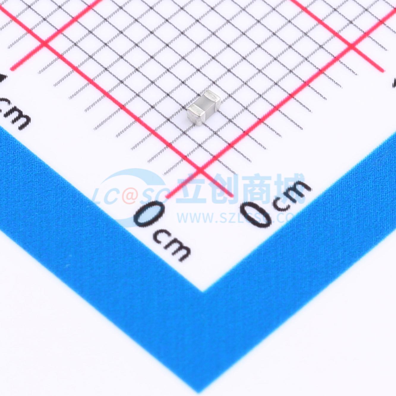 点击查看大图 CAI0603C0G201J500JT实物图