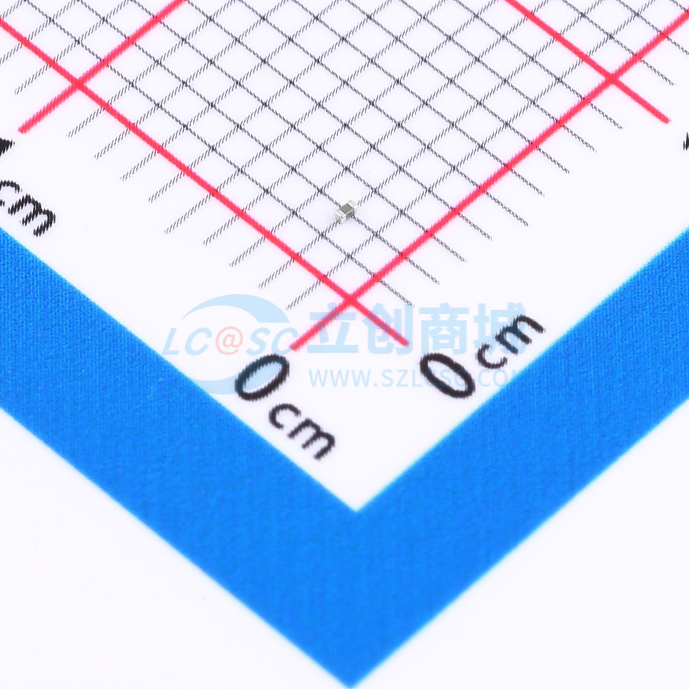 点击查看大图 0201X224K100NT实物图