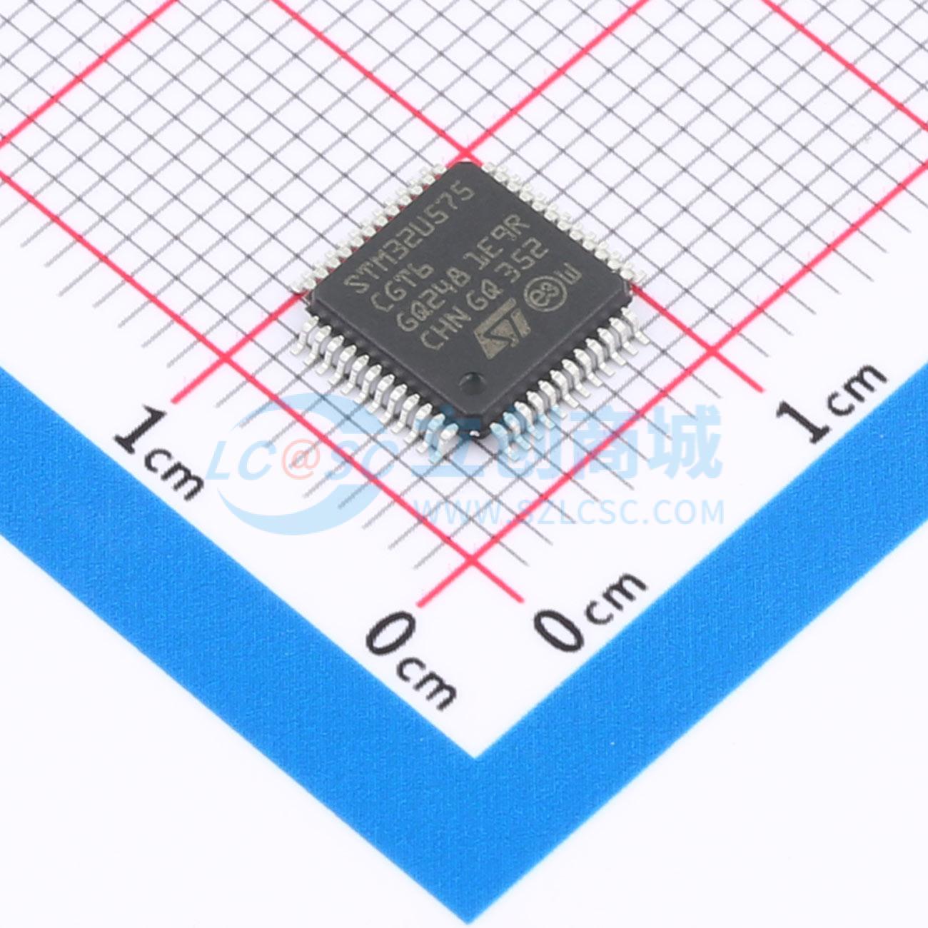 点击查看大图 STM32U575CGT6实物图