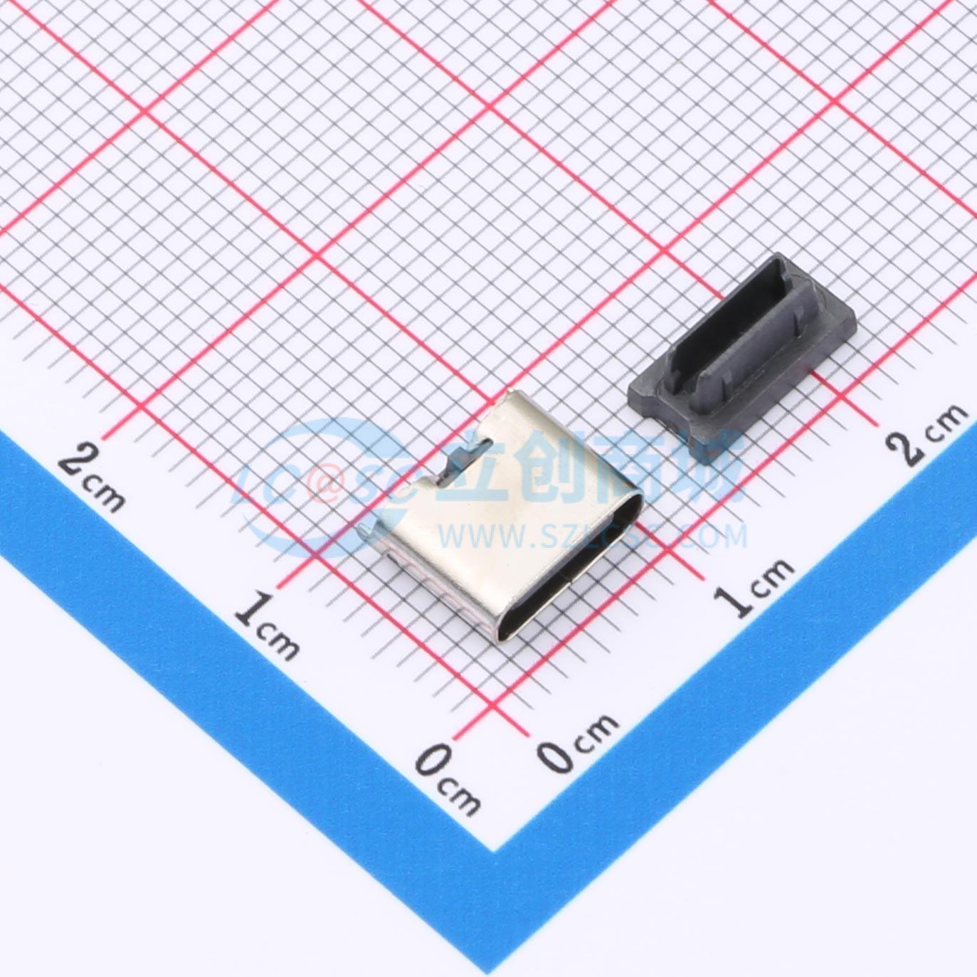 TYPE-C 2P 180 LTH6.8实物图