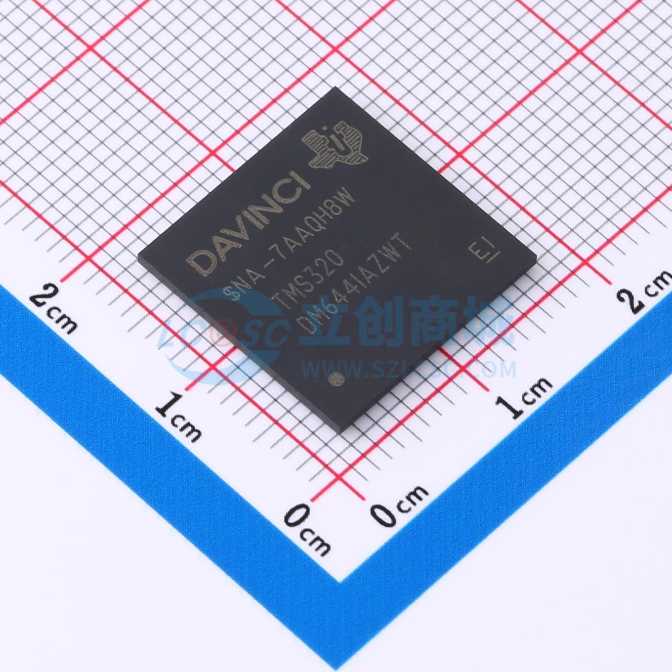 点击查看大图 TMS320DM6441AZWT实物图