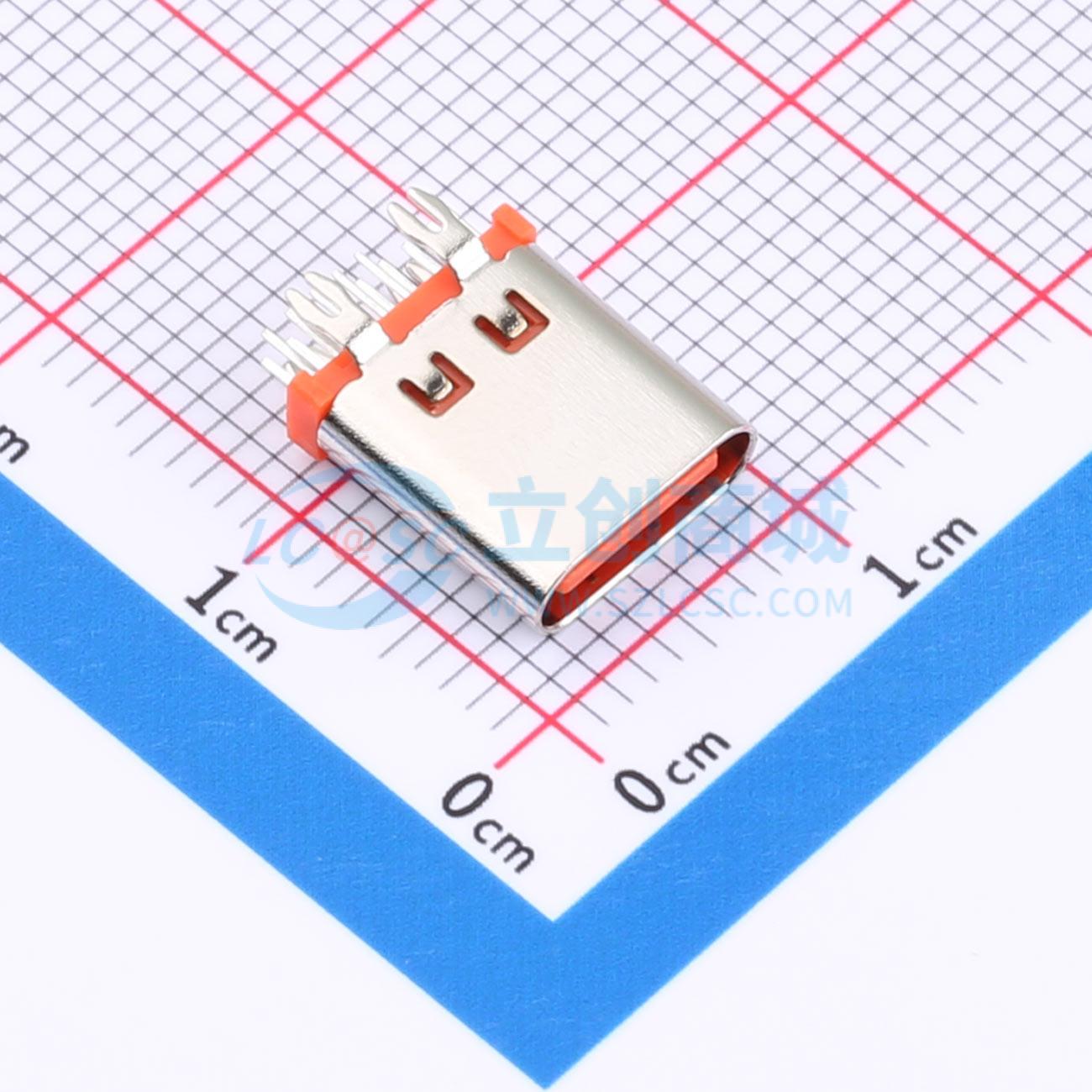 点击查看大图 HC-TYPE-C-14P-LC01F实物图