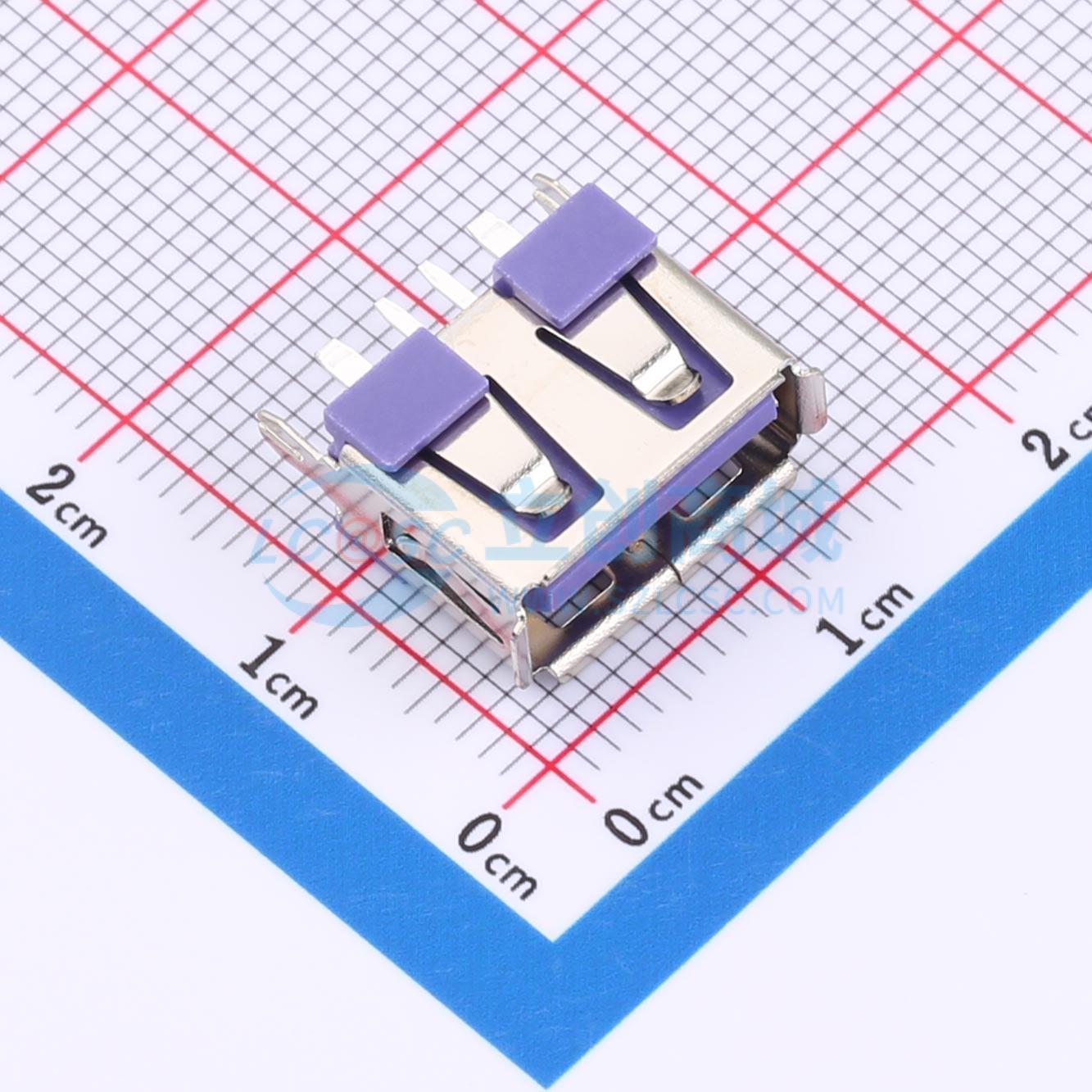 点击查看大图 HC-USB2.0-L100-092J实物图