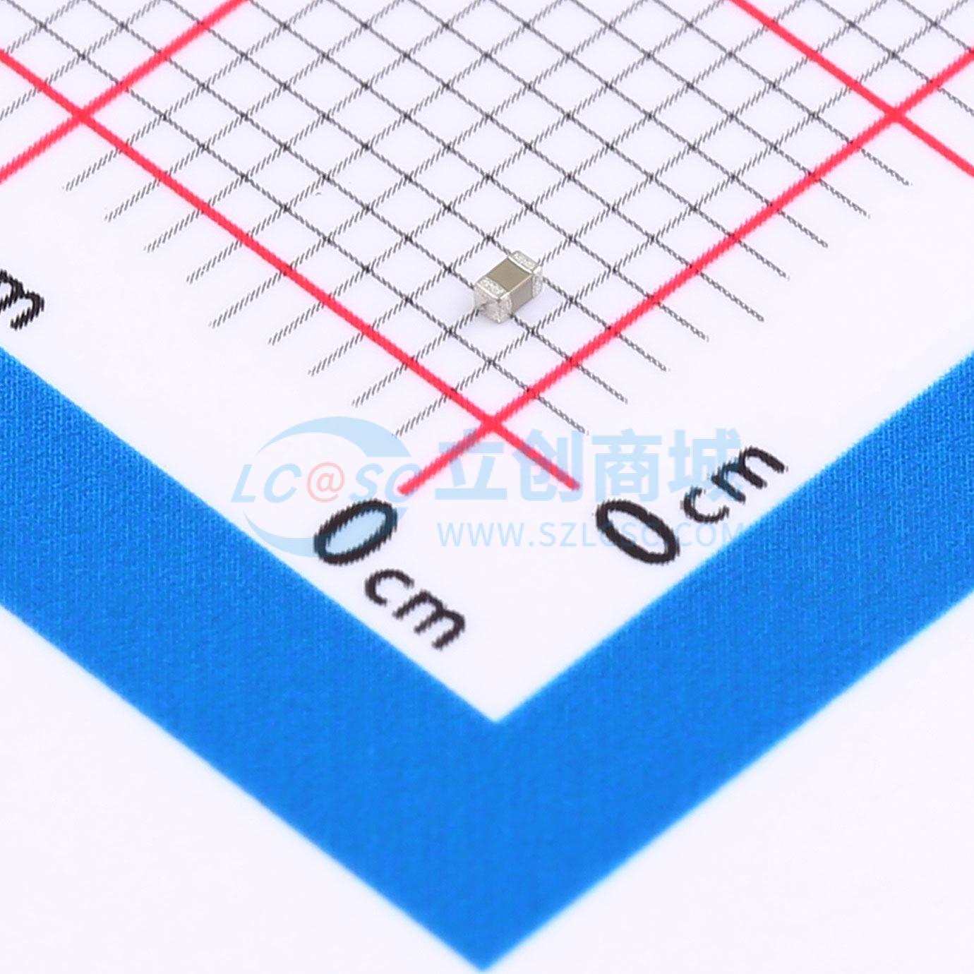 点击查看大图 C0402X5R6R3-106MNP实物图
