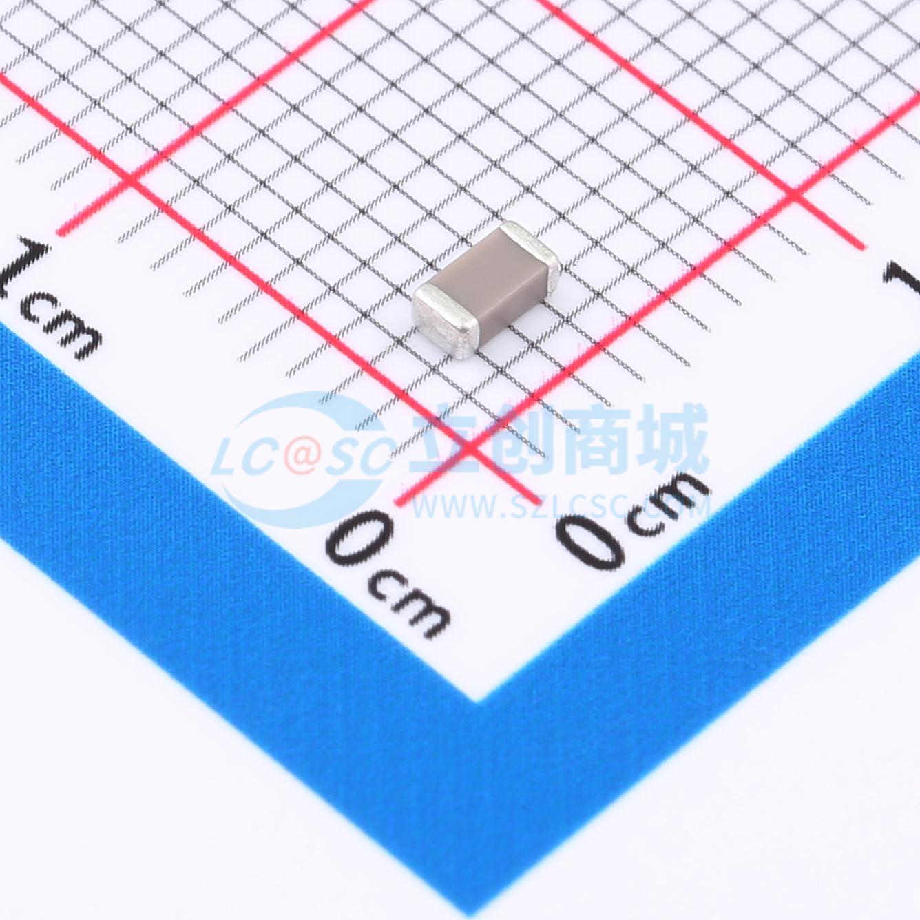 点击查看大图 1206X7R104K251NT实物图