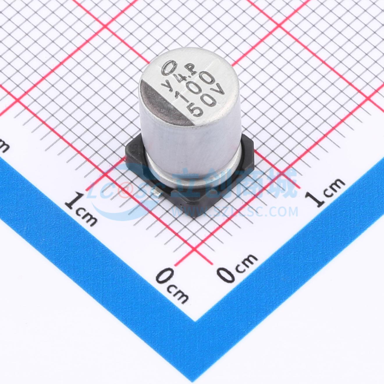 点击查看大图 UWT1H101MNL1GS实物图