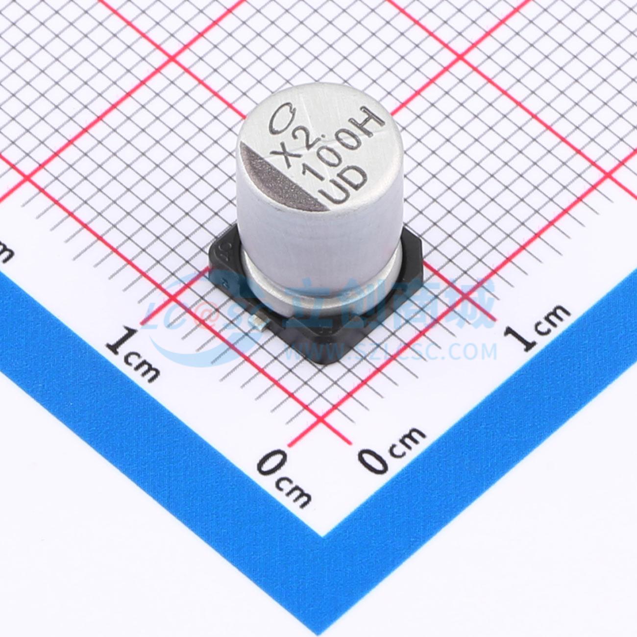 点击查看大图 UUD1H101MNL1GS实物图