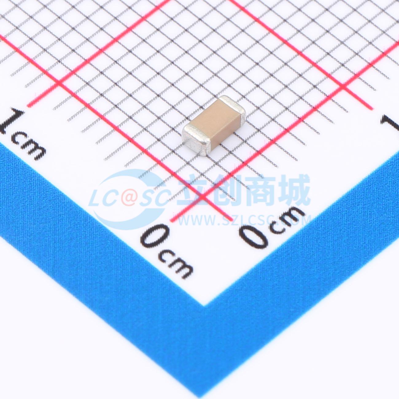 点击查看大图 1206X7R102K202NT实物图