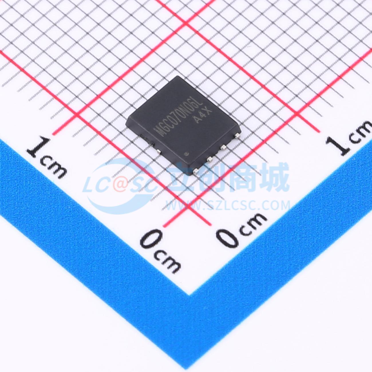 点击查看大图 MGC070N06L实物图