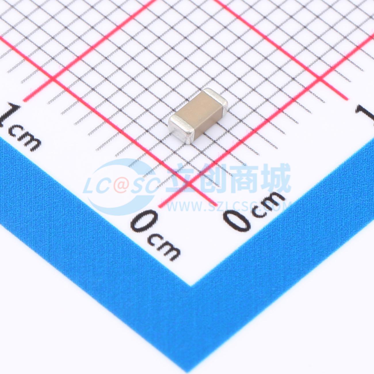 点击查看大图 1206X7R222K102NT实物图