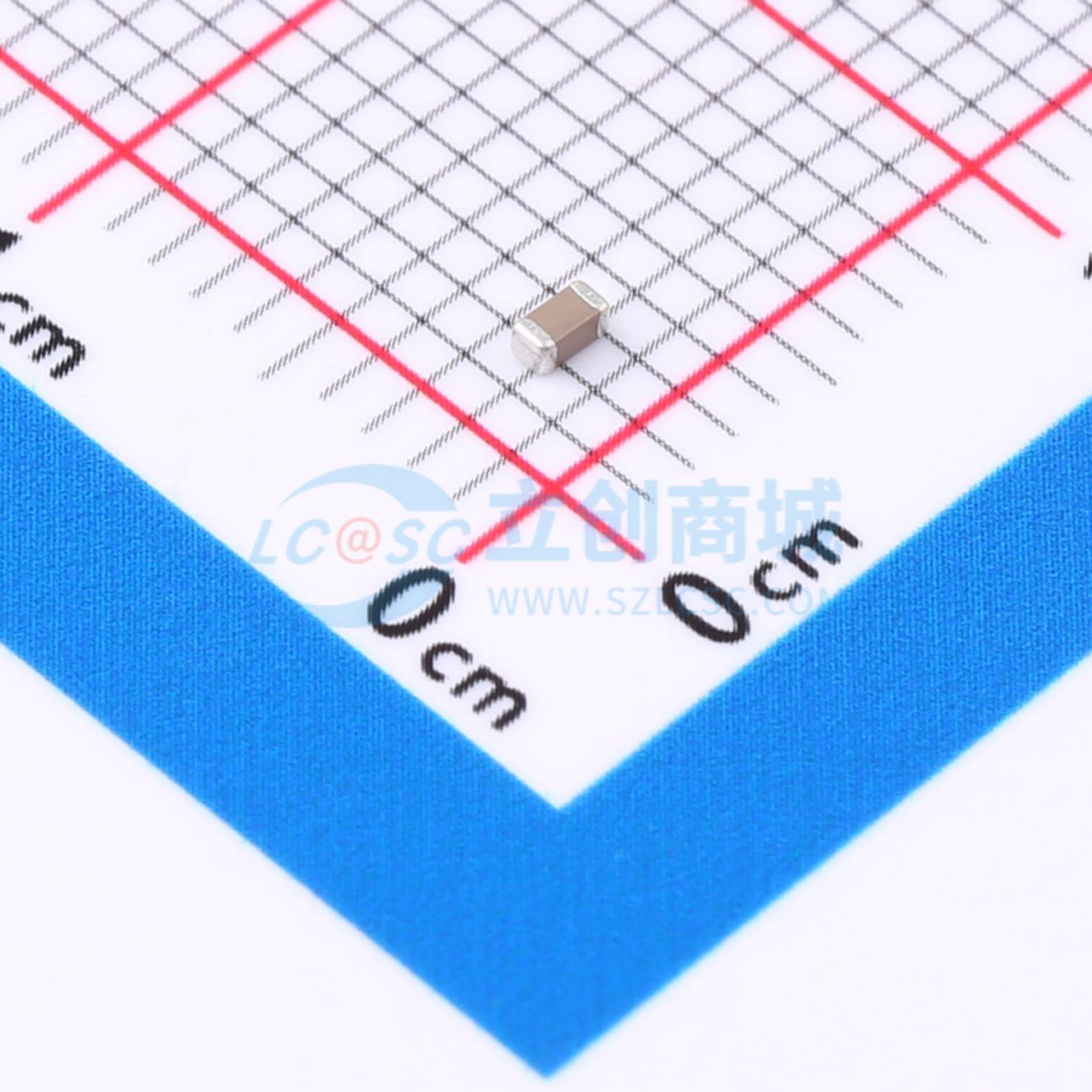 点击查看大图 0603X7R333K500NT实物图