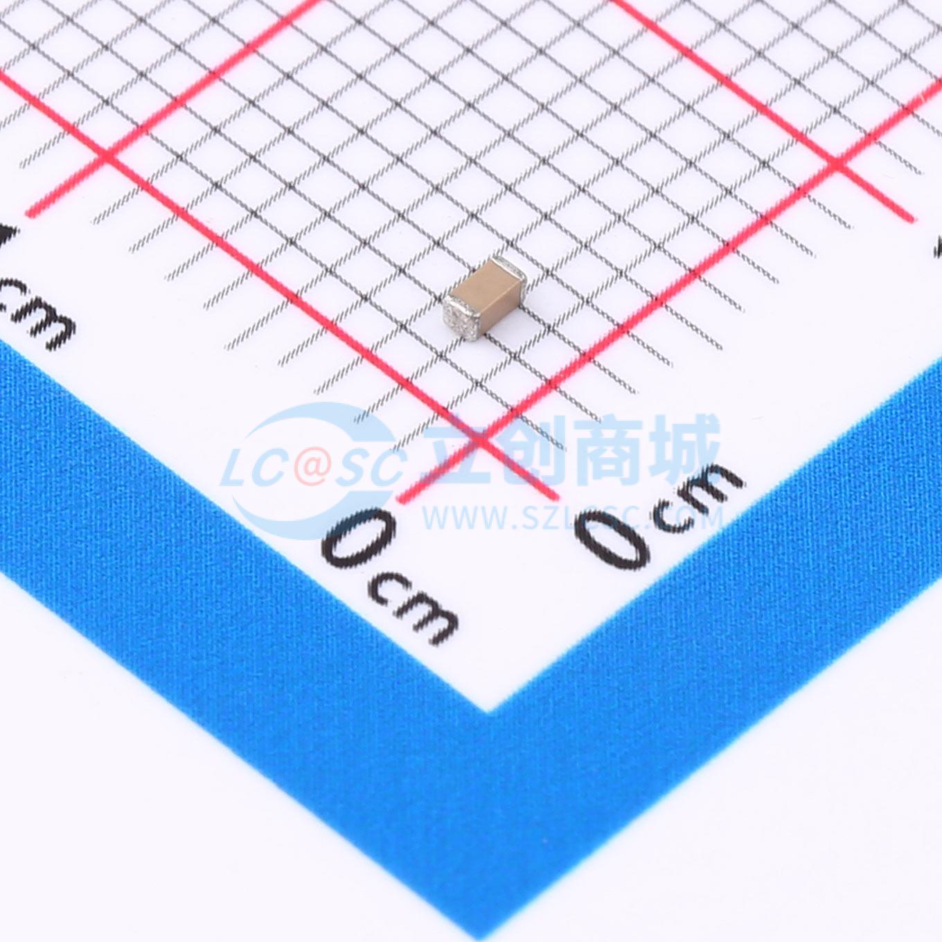 点击查看大图 0603X7R222K500NT实物图