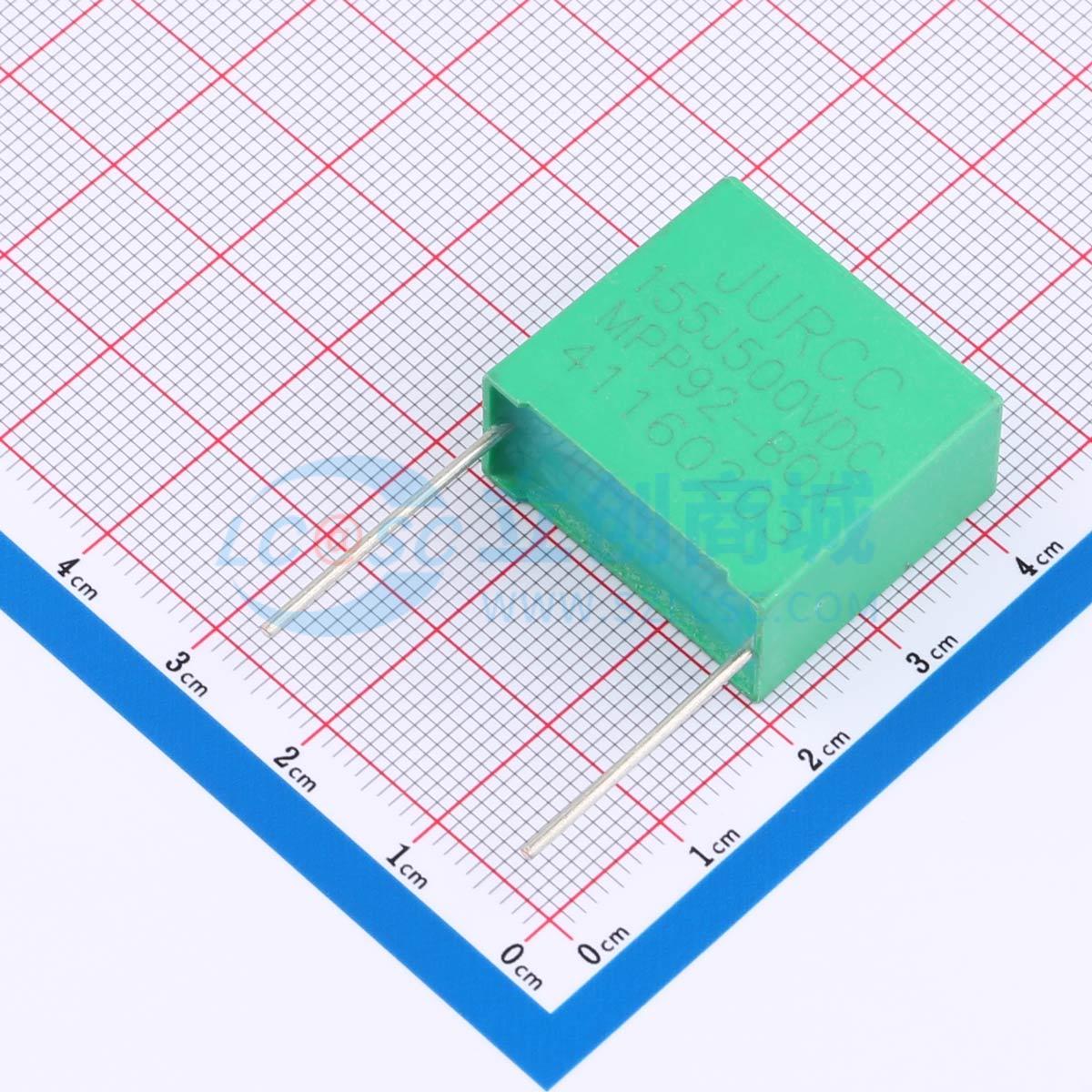 JWMPP92-155J500VDCP22.5E7实物图