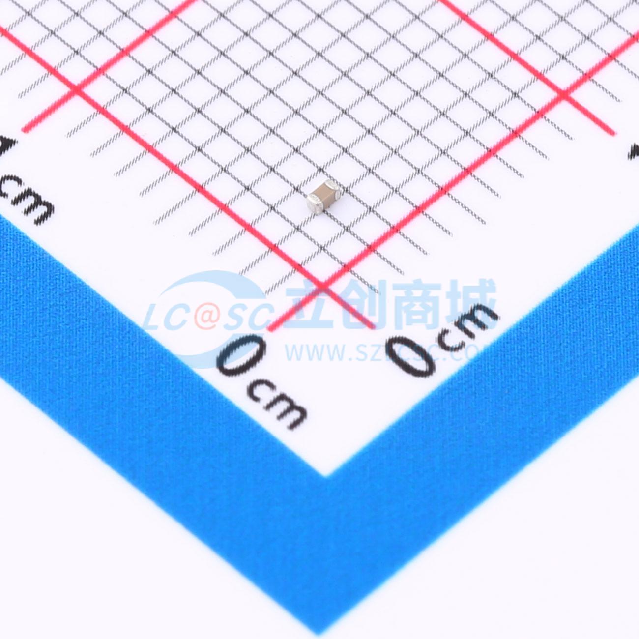 0402X7R104K160NT实物图