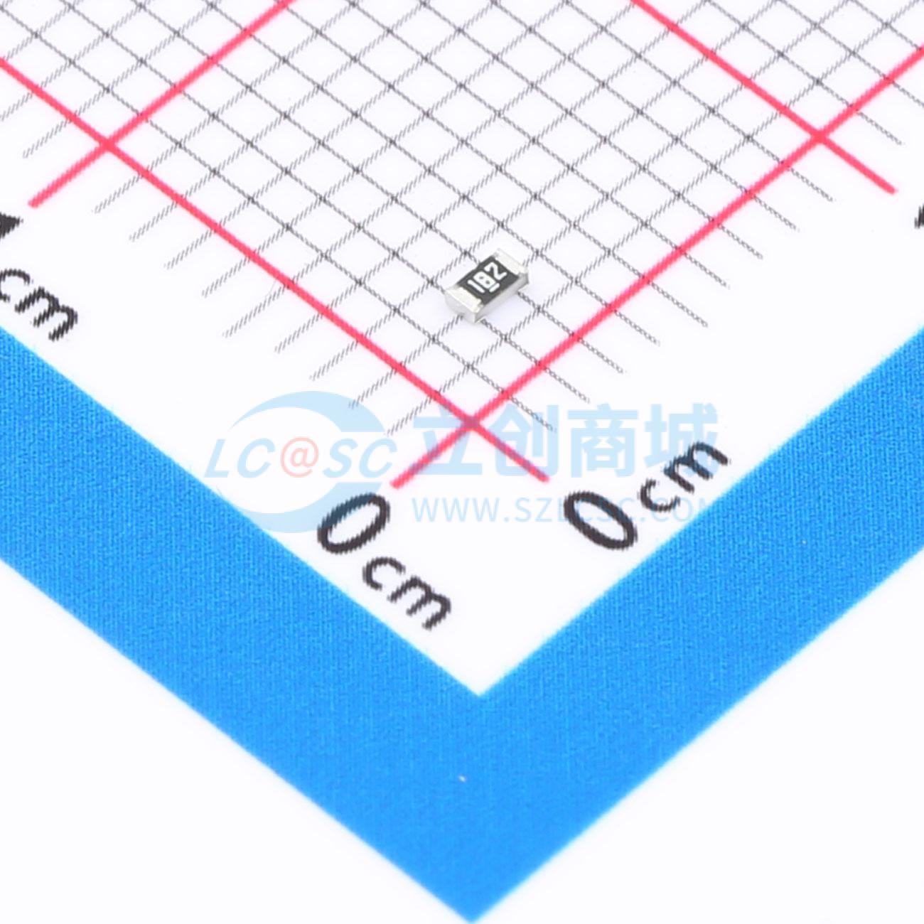 点击查看大图 FRC0603F1801TS实物图