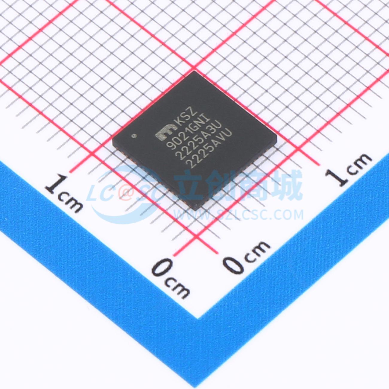 点击查看大图 KSZ9021GNI实物图