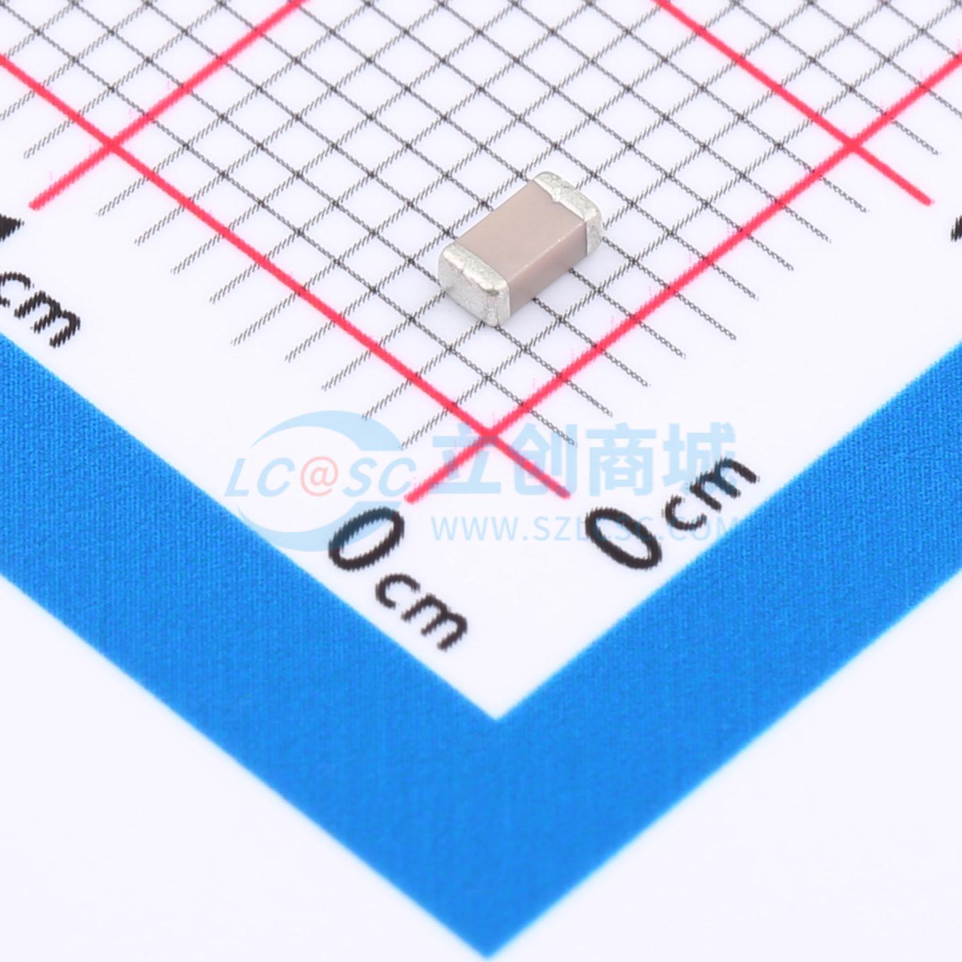 点击查看大图 1206C0G560J102NT实物图