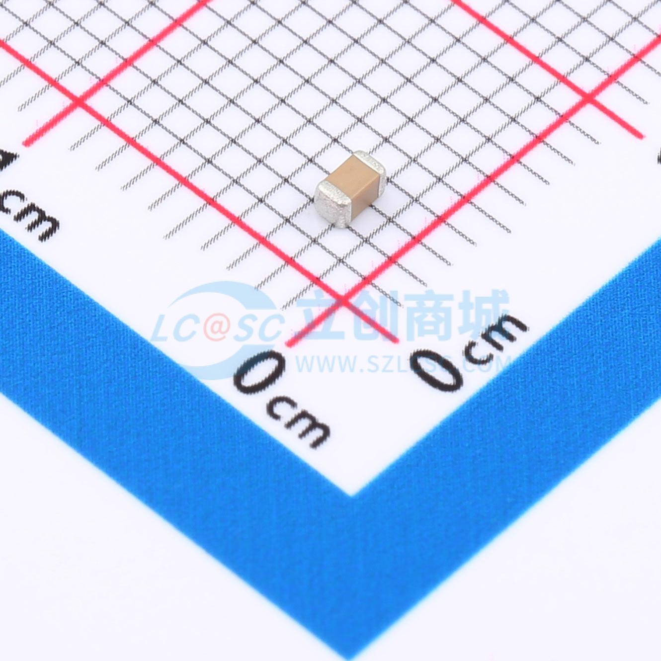 点击查看大图 0805X7R103K501NT实物图