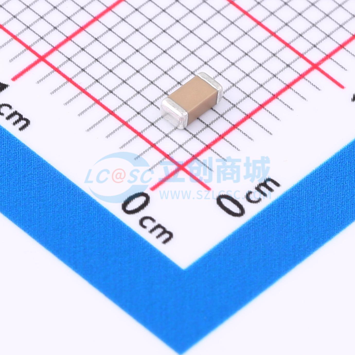 点击查看大图 1206X7R222K202NT实物图