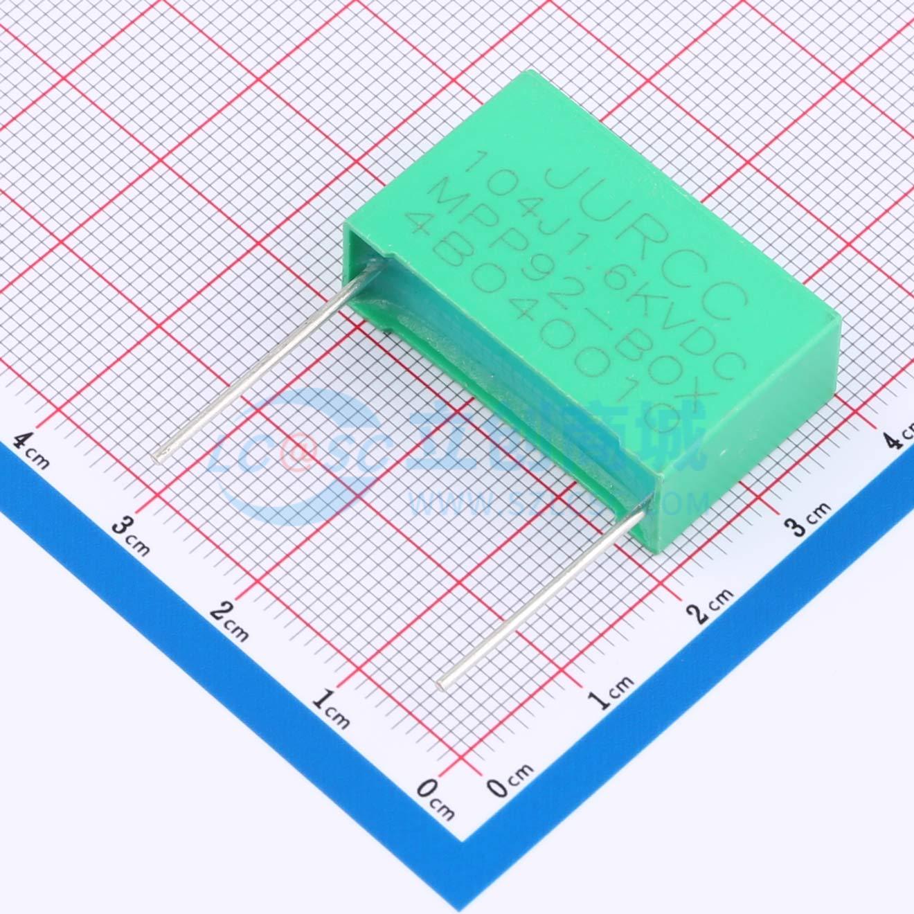 点击查看大图 JWMPP92-104J1.6KVDCP27.5F1实物图