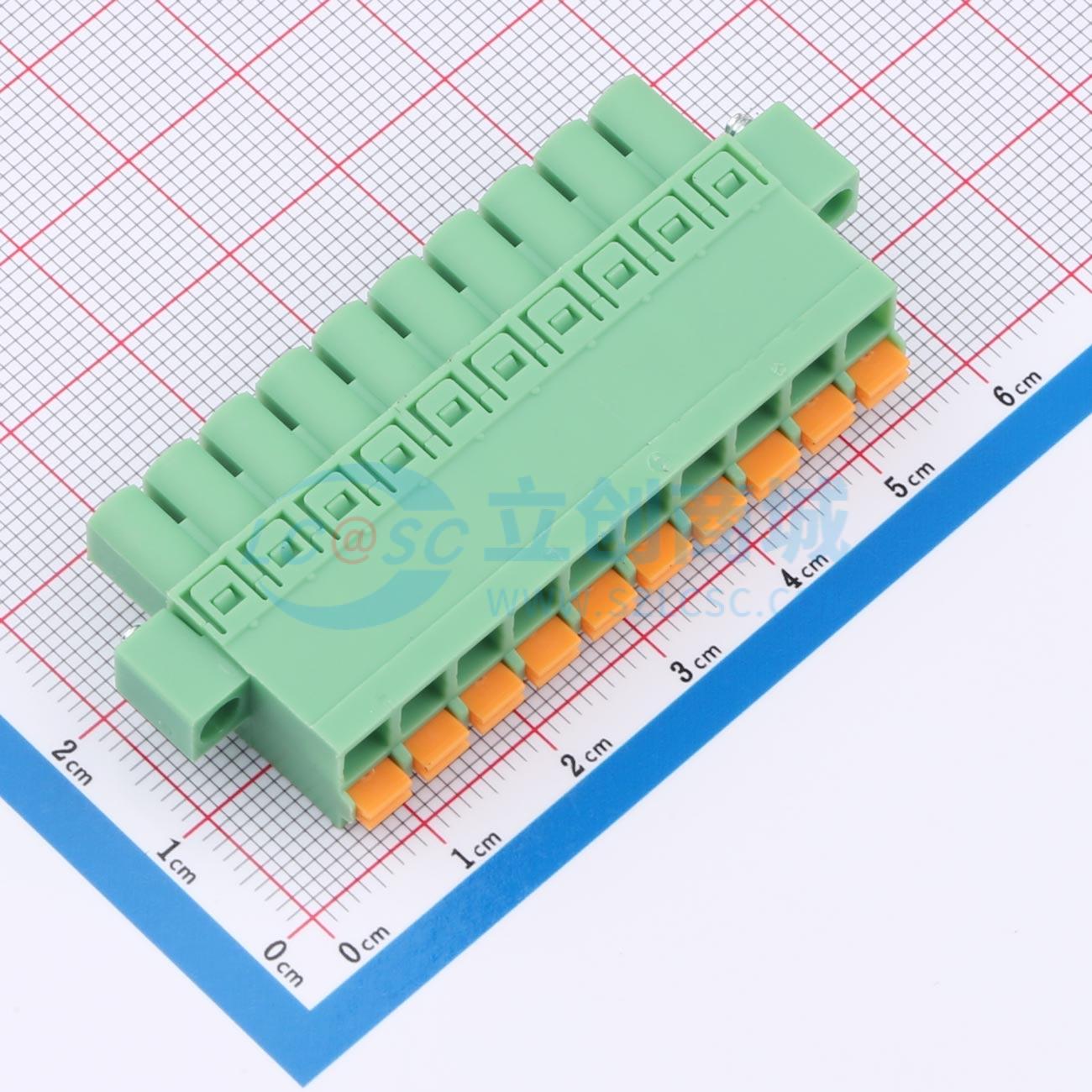 点击查看大图 KF2EDGKNM-5.08-10P实物图
