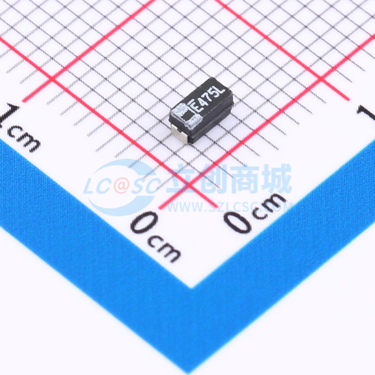 点击查看大图 TR3A475K025C3000实物图