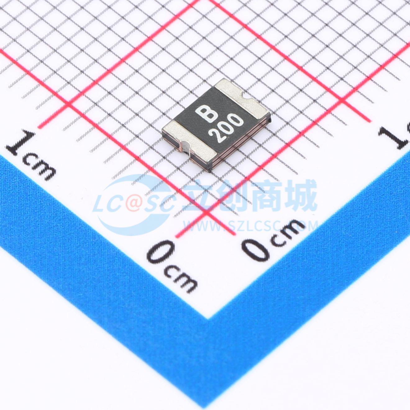 点击查看大图 SMD1812-200C-30V实物图