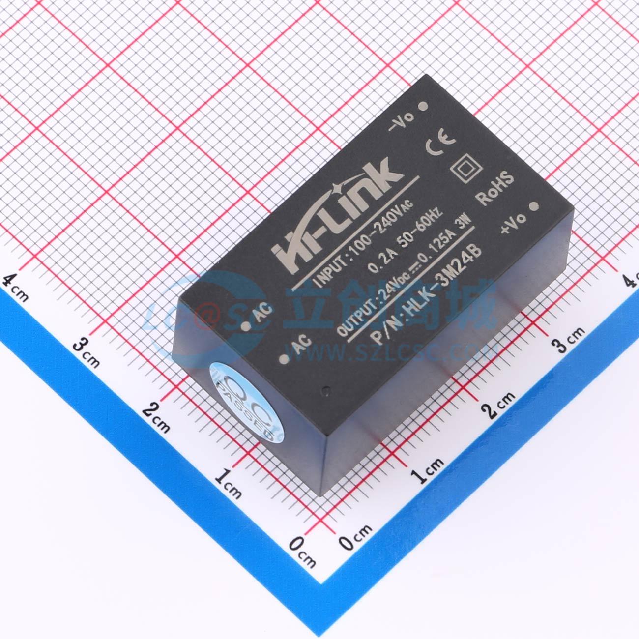 点击查看大图 HLK-3M24B实物图