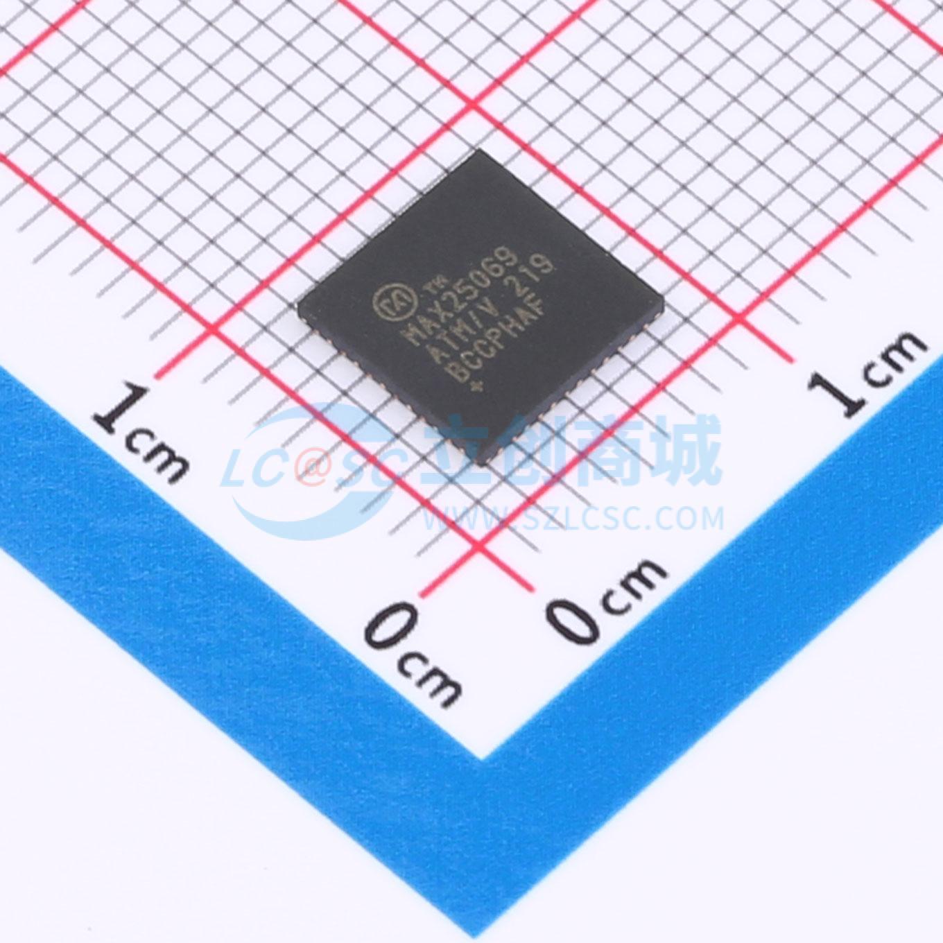 点击查看大图 MAX25069ATM/V+实物图