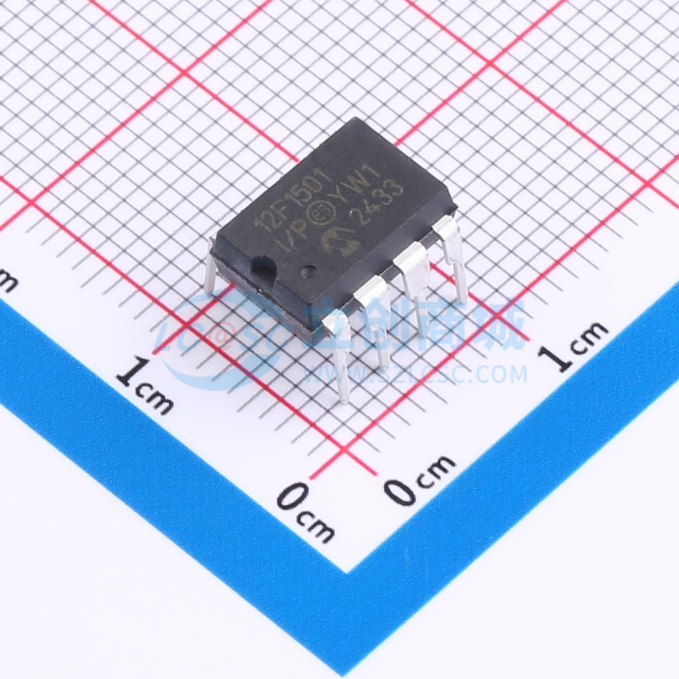 点击查看大图 PIC12F1501-I/P实物图