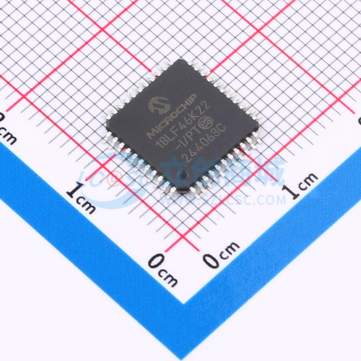 点击查看大图 PIC18LF46K22-I/PT实物图